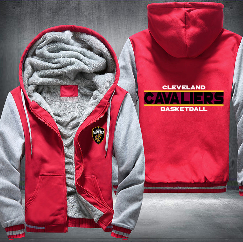 Cleveland Cavaliers Basketball Printing Fleece Hoodies Jacket