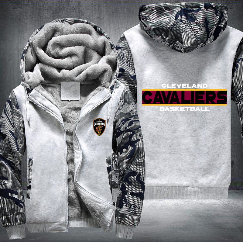 Cleveland Cavaliers Basketball Printing Fleece Hoodies Jacket