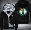 Boston Celtics Printing Fleece Hoodies Jacket