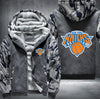 New York Knicks Printing Fleece Hoodies Jacket