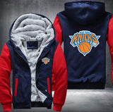 New York Knicks Printing Fleece Hoodies Jacket