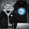 Philadelphia 76ers Printing Fleece Hoodies Jacket