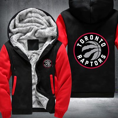 Toronto Raptors Printing Fleece Hoodies Jacket
