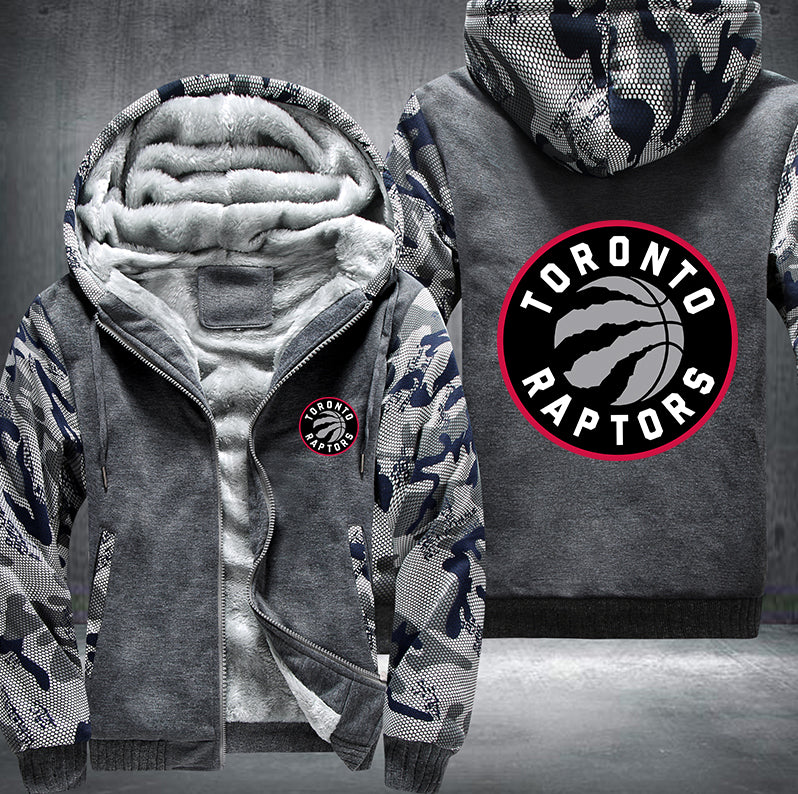 Toronto Raptors Printing Fleece Hoodies Jacket