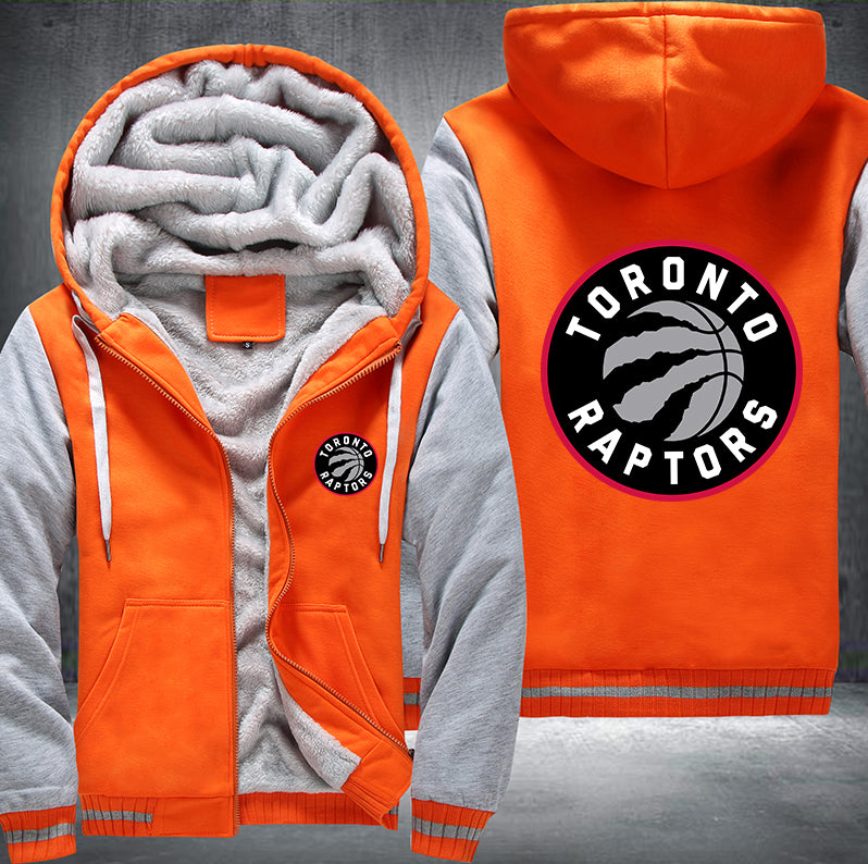 Toronto Raptors Printing Fleece Hoodies Jacket