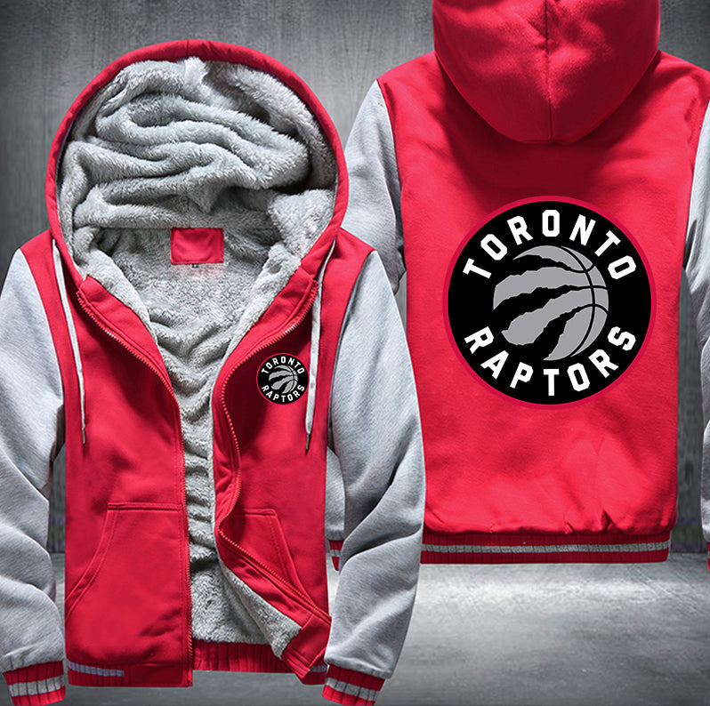 Toronto Raptors Printing Fleece Hoodies Jacket