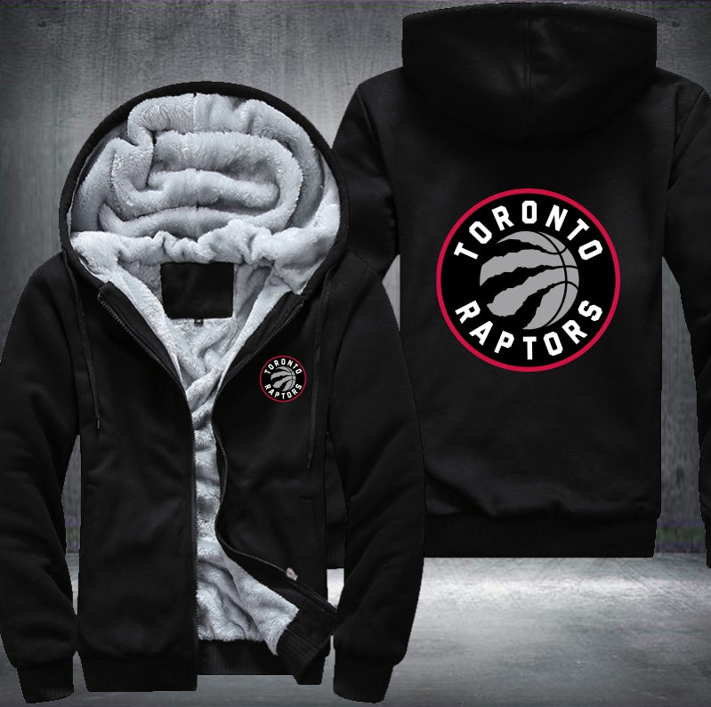 Toronto Raptors Printing Fleece Hoodies Jacket