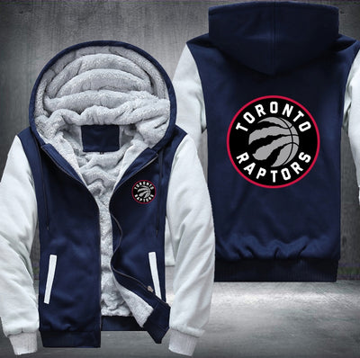 Toronto Raptors Printing Fleece Hoodies Jacket