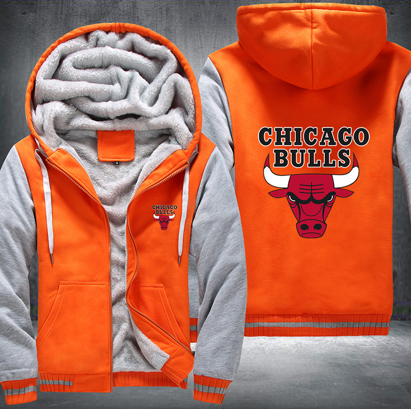 Chicago Bulls Printing Fleece Hoodies Jacket