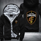 Cleveland Cavaliers Printing Fleece Hoodies Jacket