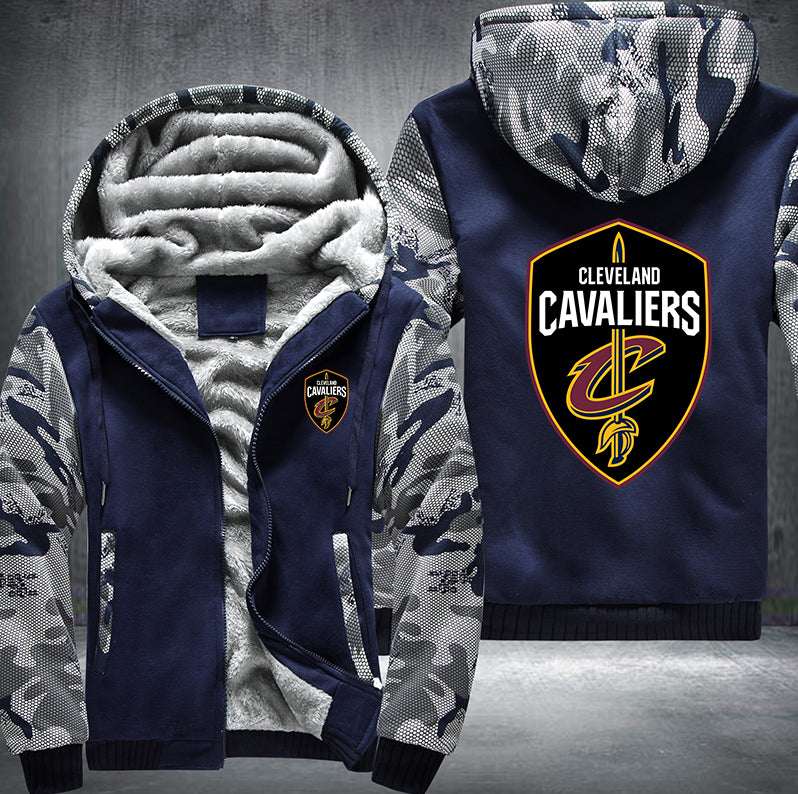 Cleveland Cavaliers Printing Fleece Hoodies Jacket