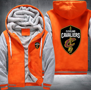 Cleveland Cavaliers Printing Fleece Hoodies Jacket