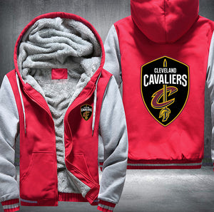 Cleveland Cavaliers Printing Fleece Hoodies Jacket