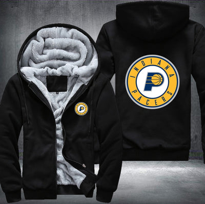 Indiana Pacers Printing Fleece Hoodies Jacket