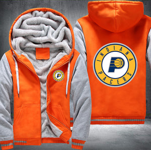 Indiana Pacers Printing Fleece Hoodies Jacket