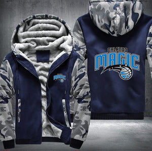 Orlando Magic Printing Fleece Hoodies Jacket