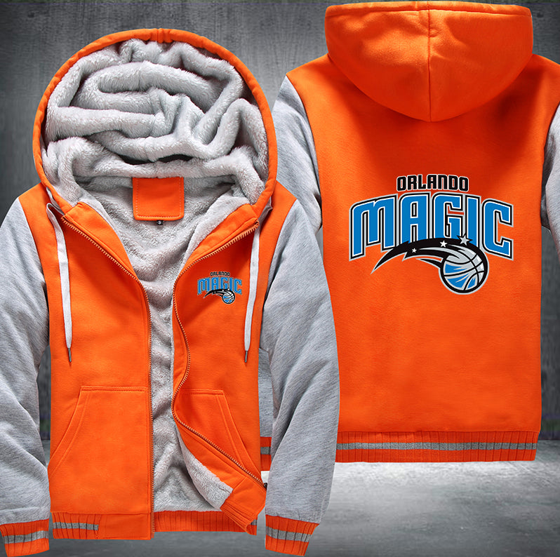 Orlando Magic Printing Fleece Hoodies Jacket