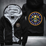 Denver Nuggets Printing Fleece Hoodies Jacket