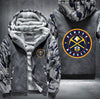 Denver Nuggets Printing Fleece Hoodies Jacket