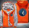 Minnesota Timberwolves Printing Fleece Hoodies Jacket