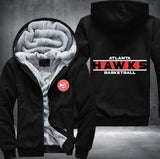 Atlanta Hawks Basketball Printing Fleece Hoodies Jacket