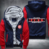 Atlanta Hawks Basketball Printing Fleece Hoodies Jacket