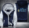 Utah Jazz Printing Fleece Hoodies Jacket