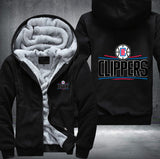 LA Clippers Printing Fleece Hoodies Jacket