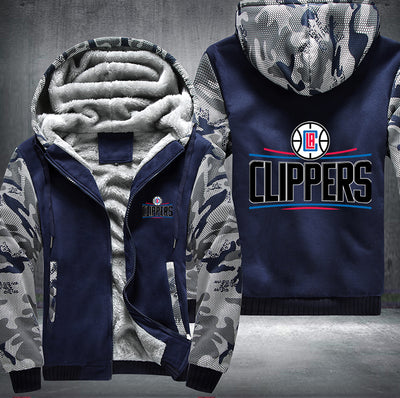 LA Clippers Printing Fleece Hoodies Jacket