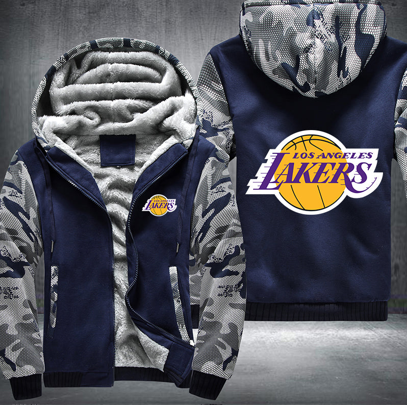 Los Angeles Lakers Printing Fleece Hoodies Jacket