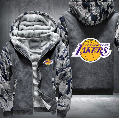 Los Angeles Lakers Printing Fleece Hoodies Jacket
