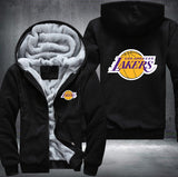 Los Angeles Lakers Printing Fleece Hoodies Jacket