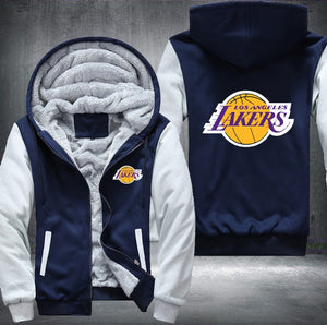 Los Angeles Lakers Printing Fleece Hoodies Jacket