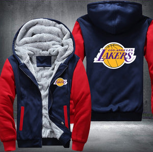 Los Angeles Lakers Printing Fleece Hoodies Jacket