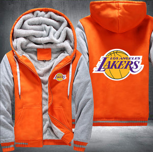 Los Angeles Lakers Printing Fleece Hoodies Jacket