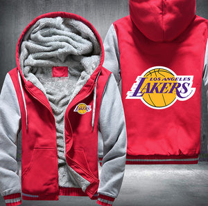 Los Angeles Lakers Printing Fleece Hoodies Jacket