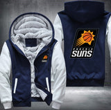 Phoenix Suns Printing Fleece Hoodies Jacket