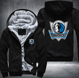 Dallas Mavericks Printing Fleece Hoodies Jacket