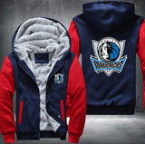 Dallas Mavericks Printing Fleece Hoodies Jacket