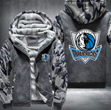 Dallas Mavericks Printing Fleece Hoodies Jacket