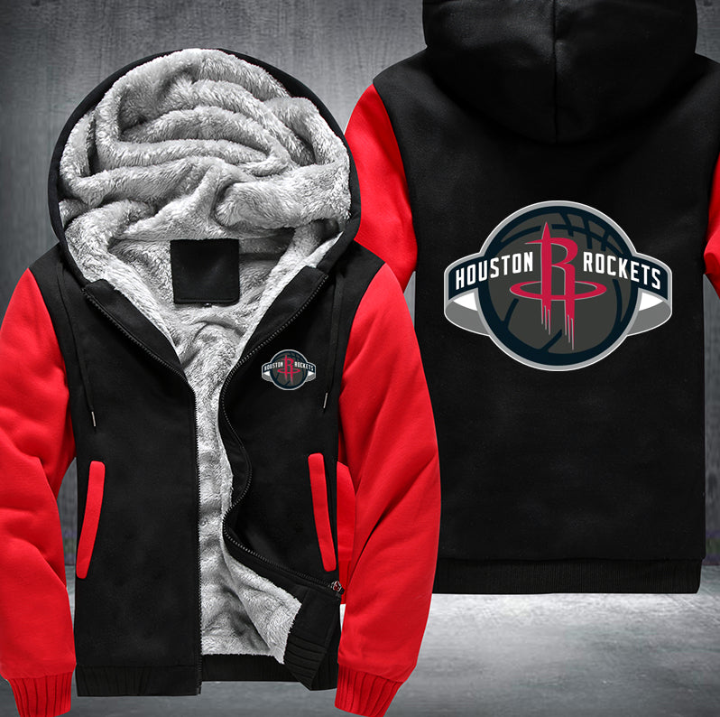 Houston Rockets Printing Fleece Hoodies Jacket