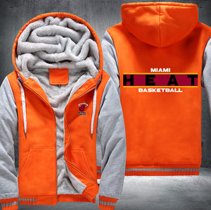 Miami Heat Basketball Printing Fleece Hoodies Jacket