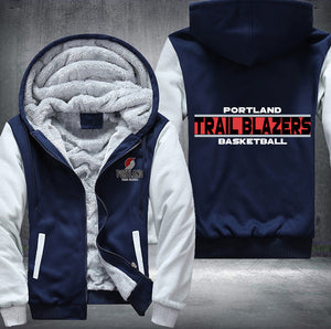 Portland Trail Blazers Basketball Printing Fleece Hoodies Jacket