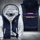 Phoenix Suns Basketball Printing Fleece Hoodies Jacket