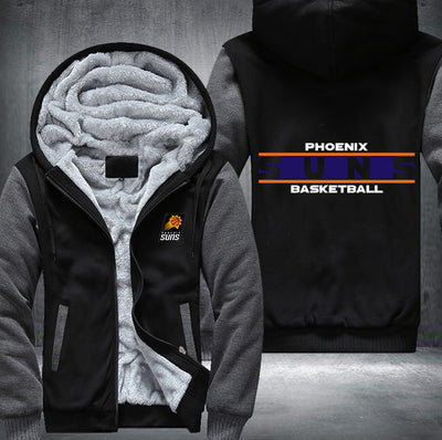 Phoenix Suns Basketball Printing Fleece Hoodies Jacket