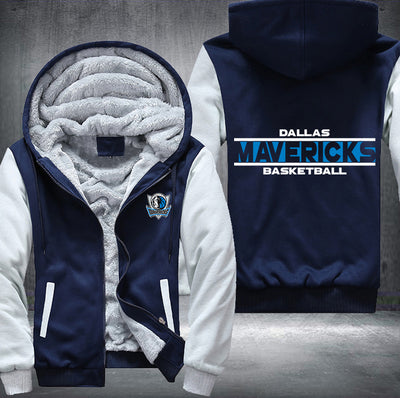 Dallas Mavericks Basketball Printing Fleece Hoodies Jacket