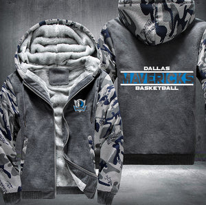 Dallas Mavericks Basketball Printing Fleece Hoodies Jacket