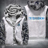 Dallas Mavericks Basketball Printing Fleece Hoodies Jacket