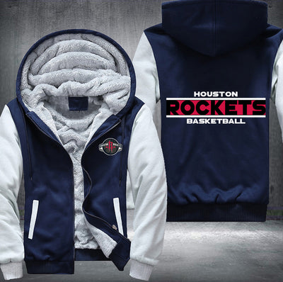 Houston Rockets Basketball Printing Fleece Hoodies Jacket