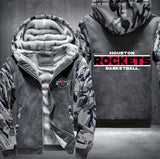 Houston Rockets Basketball Printing Fleece Hoodies Jacket